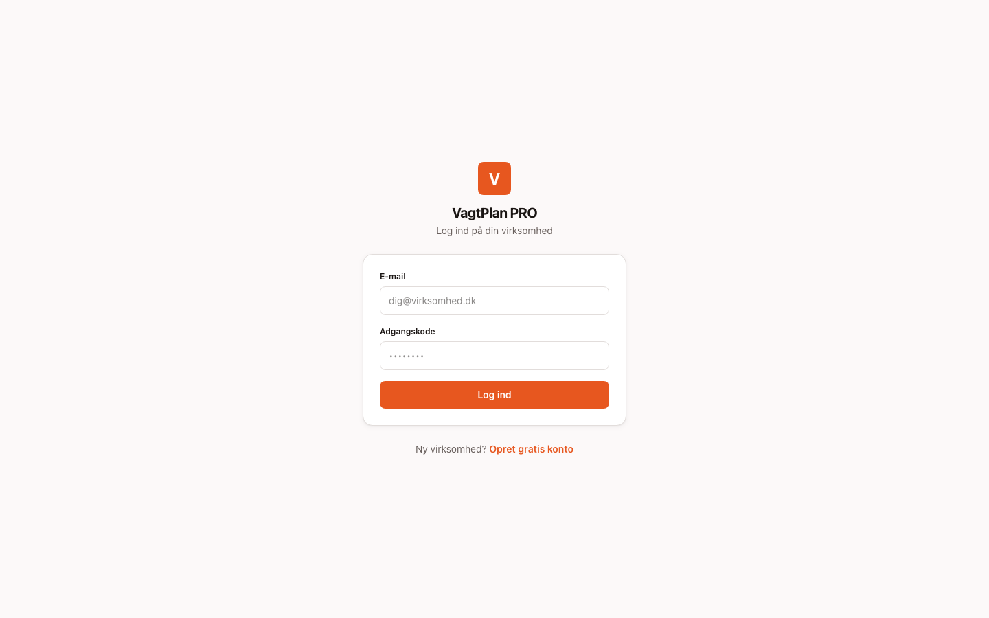 VagtPlan PRO screenshot
